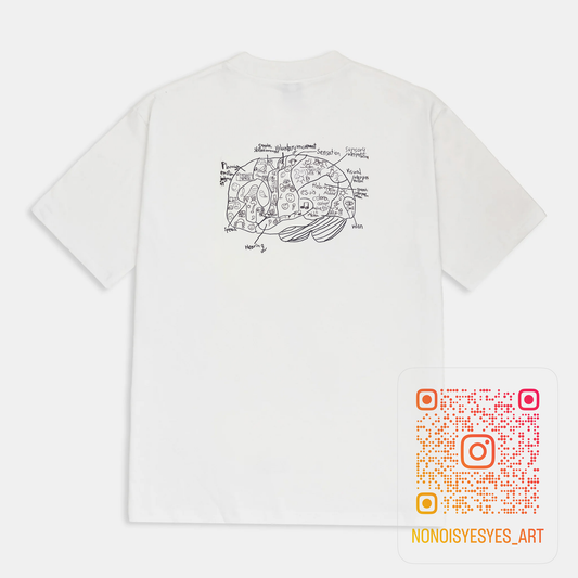[NO T-shirt] Brain Storming T-Shirt Digital Printing on 100%Cotton High Quality T-Shirt